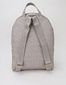 Tommy Hilfiger Logo Brown Pu Backpack