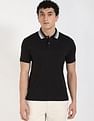 Tommy Hilfiger Solid Regular-Fit Cotton Polo Shirt