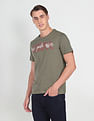 U.S. Polo Assn. Denim Co. Crew Neck Brand Print Cotton T-Shirt