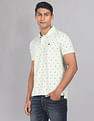 AD by Arvind Modern All Over Print Polo Shirt