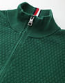 Tommy Hilfiger High Neck Patterned Knit Sweatshirt