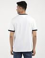 Tommy Hilfiger Slim Fit Flag Ringer T-Shirt