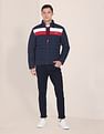 U.S. Polo Assn. Colour Block Polyester Puffer Jacket