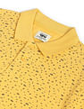 Flying Machine Abstract Print Cotton Polo Shirt