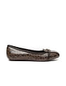 U.S. Polo Assn. Women Panelled All Over Monogram Ballerinas
