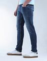 Flying Machine Mid Rise Slash Slim Tapered Fit Jeans