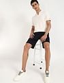 Tommy Hilfiger Solid Regular-Fit Cotton Polo Shirt