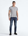 Flying Machine Slash Slim Tapered Mid Rise Jeans