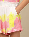 U.S. Polo Assn. Kids Girls Tie-Dyed Shorts