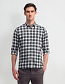 Arrow Sport Gingham Checks Cotton Shirt