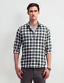 Arrow Sport Gingham Checks Cotton Shirt