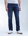 Flying Machine Mid Rise Freddie Slim Straight Fit Jeans