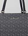 Tommy Hilfiger Logo Blue Pu Tote Bag