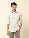 U.S. Polo Assn. Tailored Fit Pure Cotton Dobby Shirt