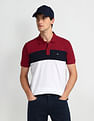 Arrow Sports Colour Block Logo Polo Shirt