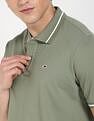 Tommy Hilfiger Solid Regular-Fit Cotton Polo Shirt