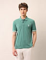 U.S. Polo Assn. Denim Co. Solid Muscle Fit Polo Shirt