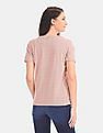 U.S. Polo Assn. Women Regular Fit Printed T-Shirt