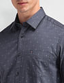 Arrow Sport Manhattan Slim Fit Floral Print Shirt