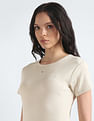 Tommy Hilfiger Slim Fit Essential Ribbed T-Shirt