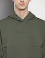 Calvin Klein Embossed Logo Hooded Sweatshirt