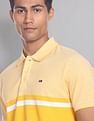 AD by Arvind Horizontal Stripe COOL-IT Real Deal Polo Shirt