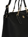 Tommy Hilfiger Grain Pebble Brielle Satchel Bag