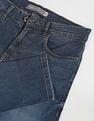 Flying Machine Mid Rise Slash Slim Tapered Jeans