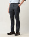 Arrow Newyork Mid Rise Autoflex Polyester Trousers