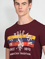 U.S. Polo Assn. Denim Co. Crew Neck Brand Print T-Shirt