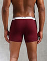 USPA Innerwear Mid Rise Solid 1667 Trunks - Pack Of 3