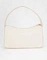 Tommy Hilfiger Solid Beige Pu Hand Bag