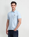 U.S. Polo Assn. Denim Co. Muscle Fit Printed Polo Shirt