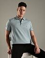 Tommy Hilfiger Solid Regular-Fit Cotton Polo Shirt