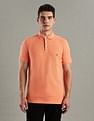 Tommy Hilfiger Solid Slim-Fit Cotton Polo T-Shirt