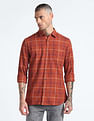 Flying Machine Tartan Check Twill Shirt