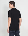 Arrow Sports Horizontal Stripe Cotton Polo Shirt