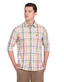 Arrow Sports Tartan Check Manhattan Slim Fit Shirt