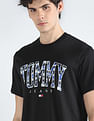 Tommy Hilfiger Camo College Logo Cotton T-Shirt