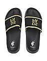 U.S. Polo Assn. Men Knit Upper Logo Breyton 3.0 Slides