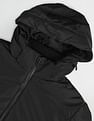 Arrow Sports Solid Hooded Puffer Jacket