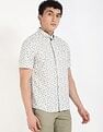 Tommy Hilfiger Printed Regular-Fit Cotton Shirt