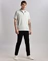 Calvin Klein Jeans Solid Regular Fit Cotton Polo Shirt