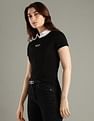 Tommy Hilfiger Logo Slim Fit Cotton T-Shirt