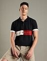 Tommy Hilfiger Colorblock Regular-Fit Cotton Polo Shirt