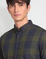 Flying Machine Cotton Tartan Check Shirt