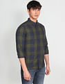 Flying Machine Cotton Tartan Check Shirt