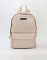 Tommy Hilfiger Logo Beige Nylon Backpack