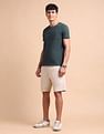 U.S. Polo Assn. Brand Embossed Slim Fit T-Shirt
