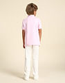 U.S. Polo Assn. Kids Boys Brand Printed Regular Fit Polo Shirt
